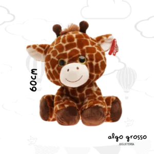 JIRAFA SENTADA DE PELUCHE DE 60CM art.6209