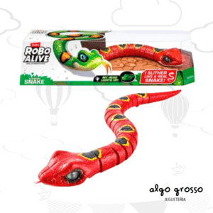 ROBO ALIVE SNAKE/SERPIENTE DE 25CM CON LUZ Y MOVIMIENTOS art.6003