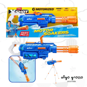 XSHOT MOTOR SOAKERS LANZA AGUA MOTORIZADA CON TRIPODE art.118165