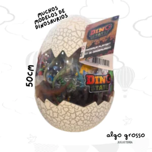 DINO STATE HUEVO GIGANTE CON PLAYSET art.DS026
