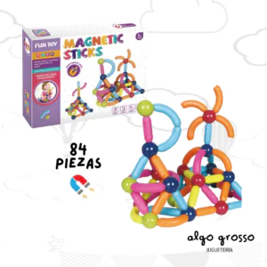 PALITOS MAGNETICOS CON PELOTAS 84 PIEZAS art.MT62
