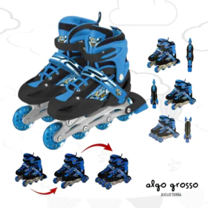 ROLLERS 3 EN 1 GO SPEED CON LUZ art.12248