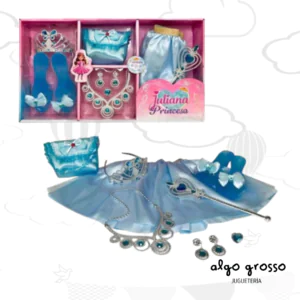 JULIANA PRINCESA SET COMPLETO CON ACCESORIOS art.SISJUL128
