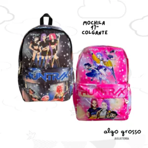 MOCHILA DE GUERRERAS KPOP 17" COLGANTE