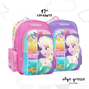 MOCHILA COLGANTE DE 17" FROZEN BRIGHT DAYS art.57879
