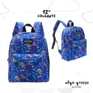 MOCHILA SKORA 12" COLGANTE GOODPAK - COCODRILO art.42258