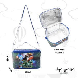 LUNCHERA TERMICA RECTANGULAR PLAY YOUR STORY art.43101
