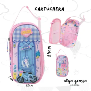 CARUCHERA CHIMOLA - MY HOUSE CATS PINK art.TR226