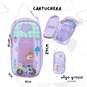 CARUCHERA CHIMOLA - MY HOUSE PURPLE art.TR227