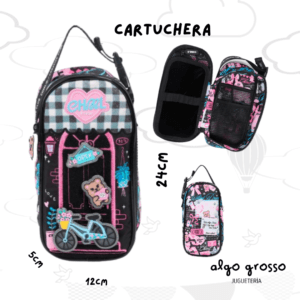 CARUCHERA CHIMOLA - MY HOUSE BLACK art.TR228