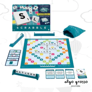 SCRABBLE CLASICO 2EN1 art.HXM54