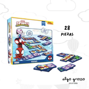 SPIDEY DOMINO FICHAS PLASTICAS art.VSP03320