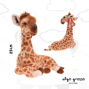 JIRAFA DE PELUCHE ECHADA 25CM art.4530