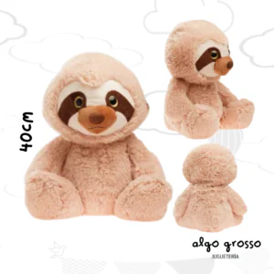 PEREZOSO DE PELUCHE SENTADO DE 40CM art.6202