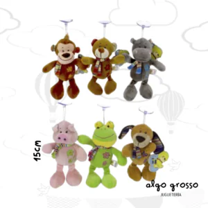 ANIMALES DE PELUCHES - SURTIDOS PARA COLGAR art.B6115