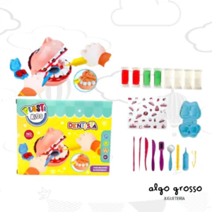 PLASTI KIDS JUEGO DE MASAS DENTISTA art.55149