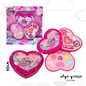 TINY MAQUILLAJE ESTUCHE CORAZON DESPLEGABLE art.3309
