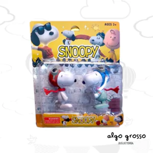 SNOOPY SET 2 FIGURAS DE 11CM BLISTER "ALTERNATIVO"