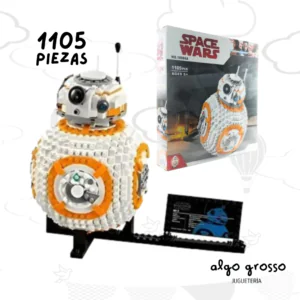 SPACE WARS SIMIL BLOQUES  BB-8 1105 PIEZAS "ALTERNATIVO" art.10906A