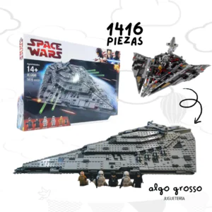 STAR WARS  NAVE DESTROYER SIMIL BLOQUES "ALTERNATIVO"