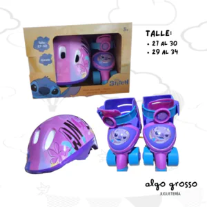 STITCH - ANGEL PATIN APRENDIZ "TALLE EXTENSIBLE" art.12400