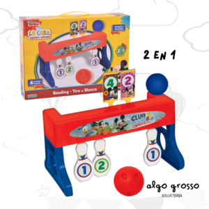MICKEY BOWLING - TIRO AL BLANCO 2 EN 1 art.2078