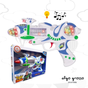 PISTOLA LASER GUN TOY STORY CON LUZ Y SONIDO art.2276