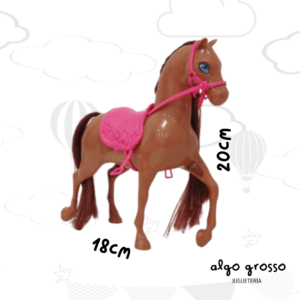 CABALLO PARA MUÑECA CON PEINE SUELTO art.IK0683