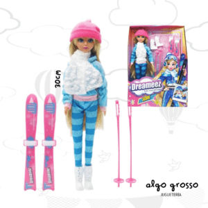 DREAMEEZ MUÑECA CON SET DE SKI art.81030