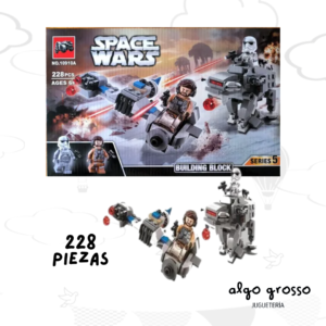 SPACE WARS SIMIL BLOQUES 253 PIEZAS art.10910