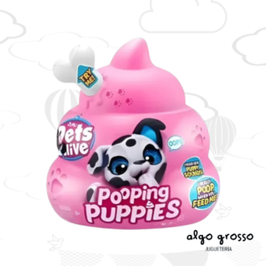 PETS ALIVE POOPING PUPPIES PELUCHE INTERACTIVO art.6054