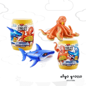 ROBO ALIVE BARRIL SORPRESA MONSTER art.6073