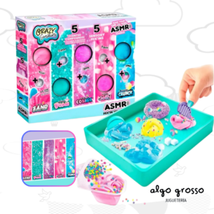CRAZY SENSATIONS PLAY SET ASMR SLIME art.56219
