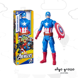 AVENGERS CAPITAN AMERICA MUÑECO 29CM TITAN HERO SERIES art.E7877