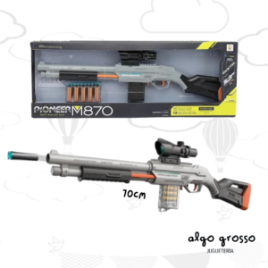 PIONEER ESCOPETA LANZA DARDOS M870 SEMI AUTOMATICA art.828A