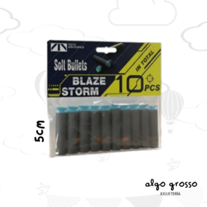 BLAZE STORM MUNICIONES X10 DARDOS EN BLISTER art.3431