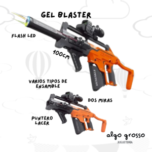 PISTOLA DE HIDROGEL TOY LAUNCHER - SEMI AUTOMATICA art.3562