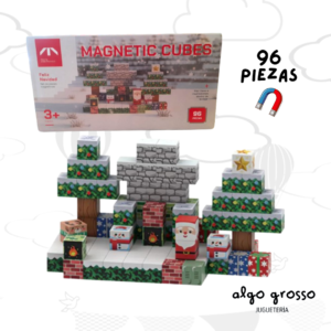 MAGNETIC CUBES FELIZ NAVIDAD 96 PIEZAS art.T118/3569