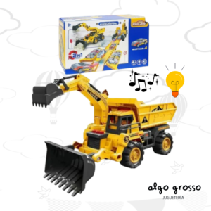 SIX SIX ZERO CAMION CONSTRUCTOR A PISTA CON LANZA AUTO art.660-S99