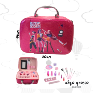 KPOP VALIJA DE MAQUILLAJE CON BRILLOS art.XS199-1R