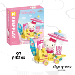 KEEPPLAY HELLO KITTY CARRITO DE VERANO BLOQUES art.56406