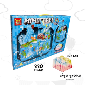 MY WORLD MINECRAFT SIMIL BLOQUES MUNDO MARINO 330 PIEZAS art.GT-106
