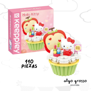 KEEPPLAY CUPCAKE HELLO KITTY BLOQUES art.56389