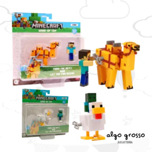 MINECRAFT WIND UP 2 FIGURAS BLISTER art.MC1014
