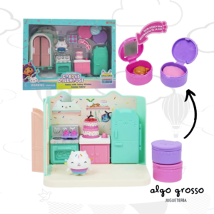 GABBY DOLL HOUSE PLAY SET CONECTOR - CAKEY KITCHEN art.36203