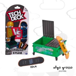 TECH DECK VS SERIE - SET DE 2 PATINETAS + ESCENARIO art.13897