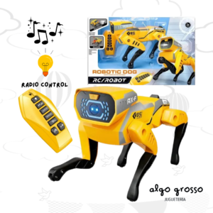 ROBOTICDOG-S A RADIO CONTROL AMARILLO art.IKROBOT006