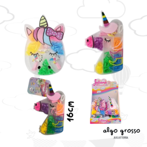 JULIANA I LOVE UNICORNIO PULSERAS CON BANDAS art.SISJUL084