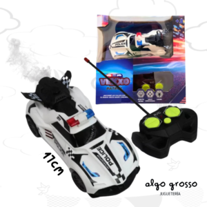 VEXXO PATROL AUTO POLICIA RADIO CONTROL CON LANZA HUMO art.IK0597