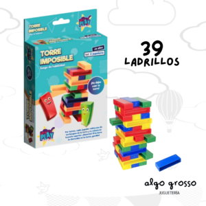 TORRE IMPOSIBLE JUEGO DE MESA LETS PLAY art.IKGAME005